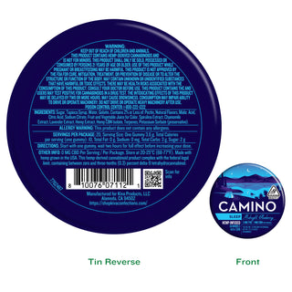 Camino Midnight Blueberry 'Sleep' 5mg : 1mg CBN Gummies