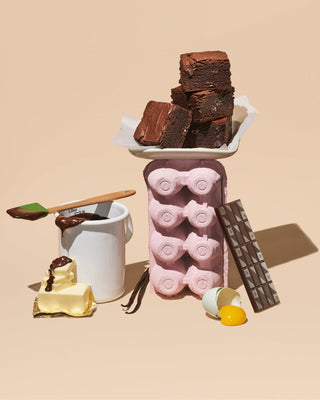 Ultimate Infused Espresso Brownies (Made with Kiva Dark Chocolate)