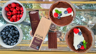 Infused Vegan Chocolate Mousse (Made with Kiva Dark Chocolate)