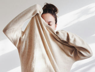 stressed woman looking for ways to quiet her mind