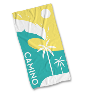 Camino Tropical Burst Premium Beach Towel