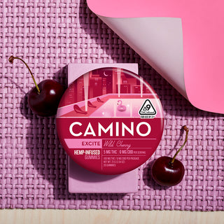 Camino Wild Cherry 'Excite' 5mg Gummies