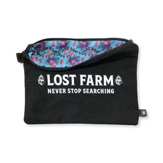 Lost Farm Canvas Zip Pouch